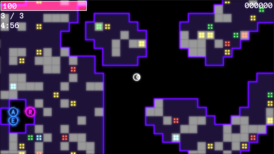 Screenshot showing the new subtly colored walls