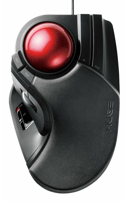 The Elecom Huge trackball