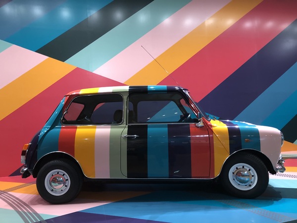 A Mini Cooper designed by Paul Smith