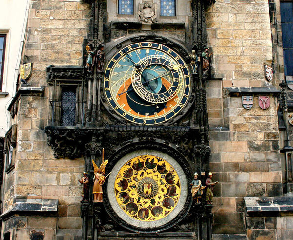 The Prague
          Astronomical Clock in the Czech Republic