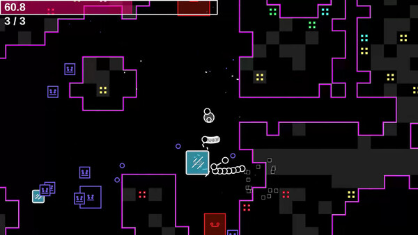 A screenshot of Proc Cave Game