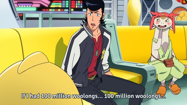 Woolongs in Space Dandy